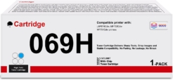 Compatible Canon 069 H High Yield Cyan Toner 5097C001 (5,500 Page Yield)