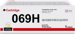 Compatible Canon 069 H High Yield Yellow Toner 5096C001 (5,500 Page Yield)
