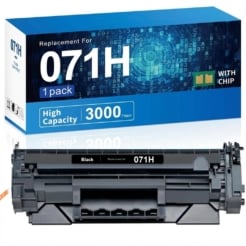 Compatible Canon 071H Black Toner 5646C001 (2,500 Page Yield)