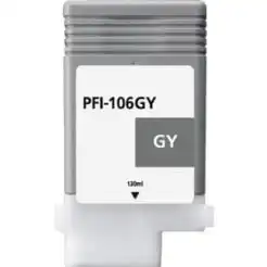Compatible Canon (PFI-106GY) Gray Ink Cartridge