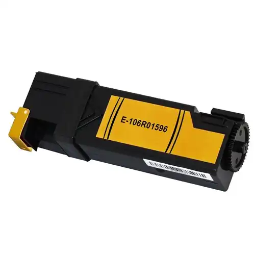 Compatible 106R01596 High-Yield Yellow Laser Toner Cartridge for the Phaser 6500, WorkCentre 6505 Printers