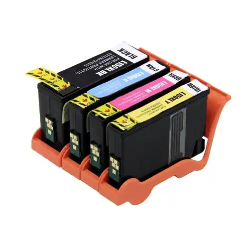 Compatible Lexmark 150XL 4-Set High Yield Ink Cartridges: 1 each of Black / Cyan / Magenta / Yellow