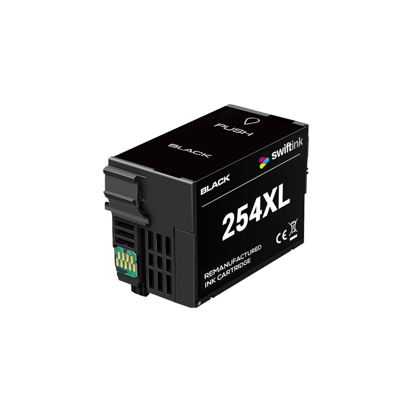 Remanufactured Epson T254XL120 Extra High Yield Black Ink Cartridge