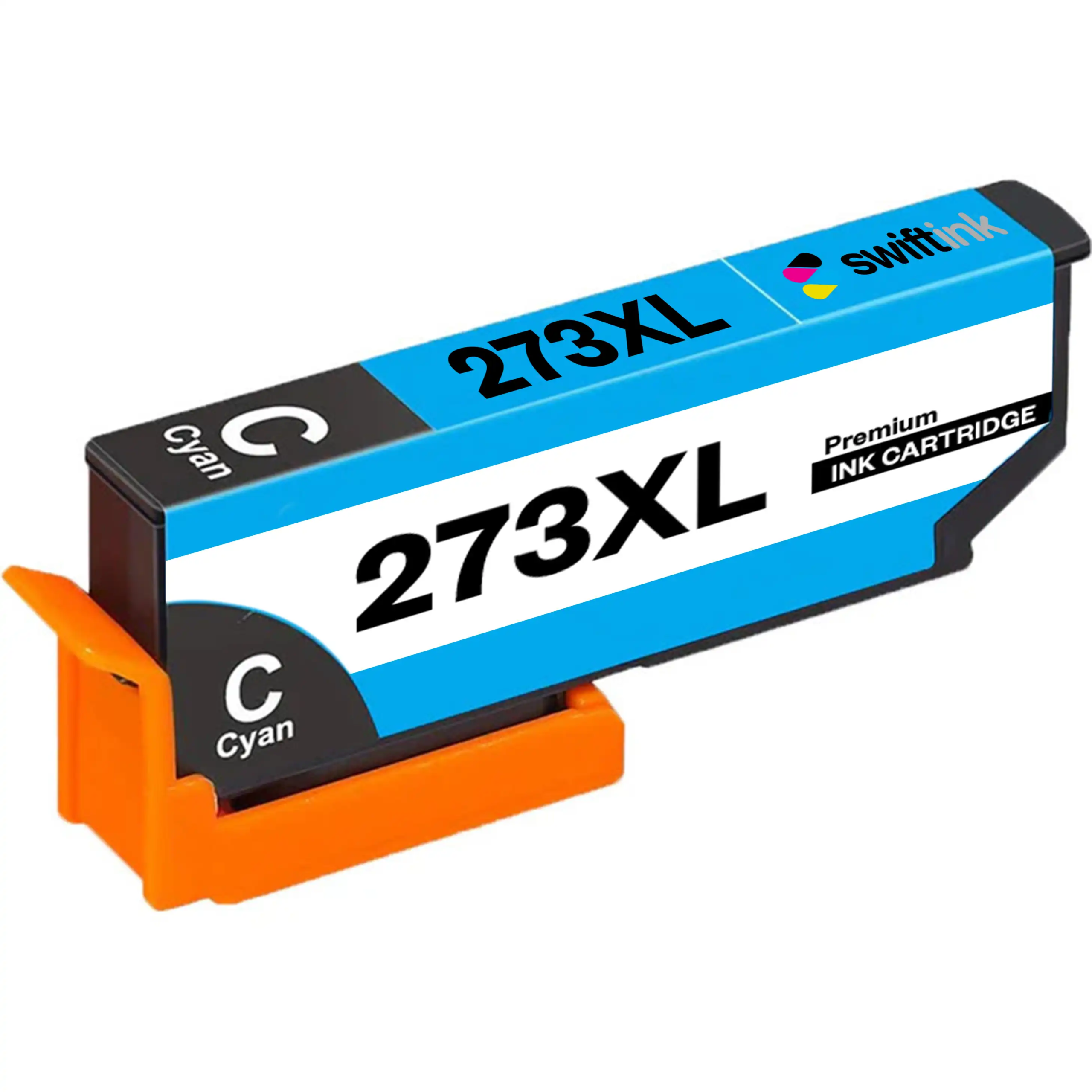 Remanufactured Epson T273XL220 273XL High Yield Cyan Ink Cartridge