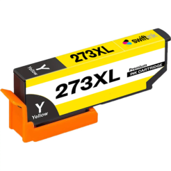 Remanufactured Epson T273XL420 273XL High Yield Yellow Ink Cartridge