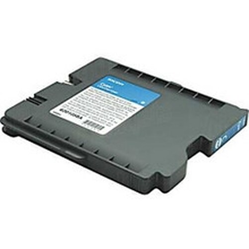 Compatible Ricoh 405537 (GC 21CH) High-Yield Cyan Ink Cartridge W/ Chip