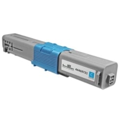 Compatible 44469721 (Type C17) High Yield Cyan Laser Toner Cartridge (5K Page Yield)