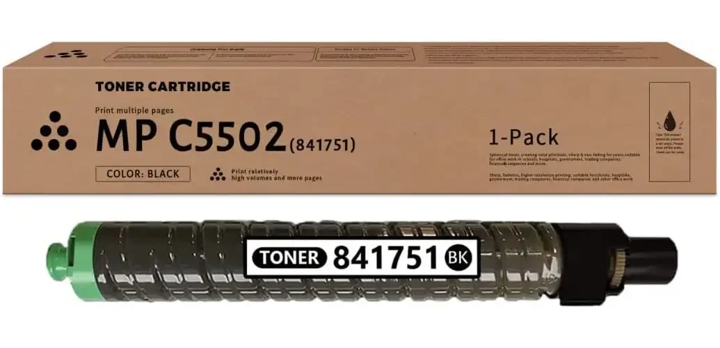 Compatible Black Toner Cartridge for Ricoh 841679 (841751)