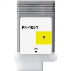 Compatible Canon (PFI-106Y) Yellow Ink Cartridge