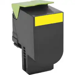 Remanufactured Lexmark 75M1XY0 Yellow Toner Cartridge - High Yield - 11,700 pages