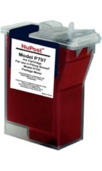 Compatible Replacement for Pitney Bowes 797-0 Fluorescent Red Ink Cartridge for the MailStation K700