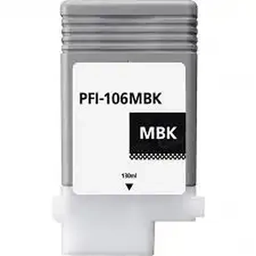 Compatible Canon (PFI-106MBK) Matte Black Ink Cartridge
