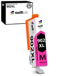 Compatible Replacement High Yield Magenta Ink Cartridge for T6M06AN / HP 902XL