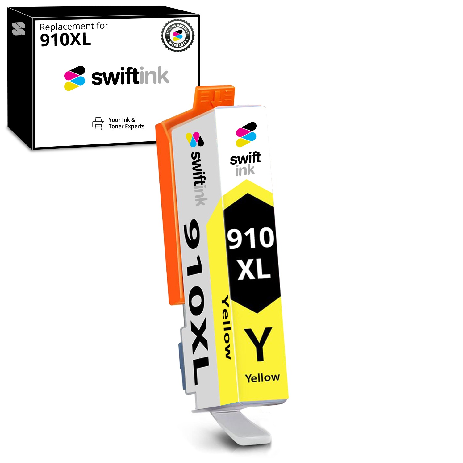 Compatible HP 910XL Yellow Ink Cartridge - High Yield (3YL64AN)