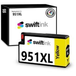 Remanufactured High Yield Yellow Ink Cartridge for CN048AN / HP 951XL