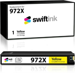 Compatible Replacement High Yield Yellow Ink Cartridge for L0S04AN / HP 972X