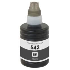 Compatible Epson 542 (T542120) Black Ink Bottle (140 mL)