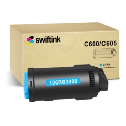 Compatible Xerox VersaLink C600, C605 Cyan High-Yield Toner Cartridge (106R03900)