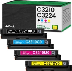 Compatible Lexmark 4-Pack Toner Cartridges for C3224, C3326, MC3224, MC3326