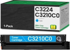 Compatible Lexmark C3210C0 Cyan Toner Cartridge for C3224, C3326, MC3224, MC3326