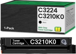 Compatible Lexmark C3210K0 Black Toner Cartridge for C3224, C3326, MC3224, MC3326