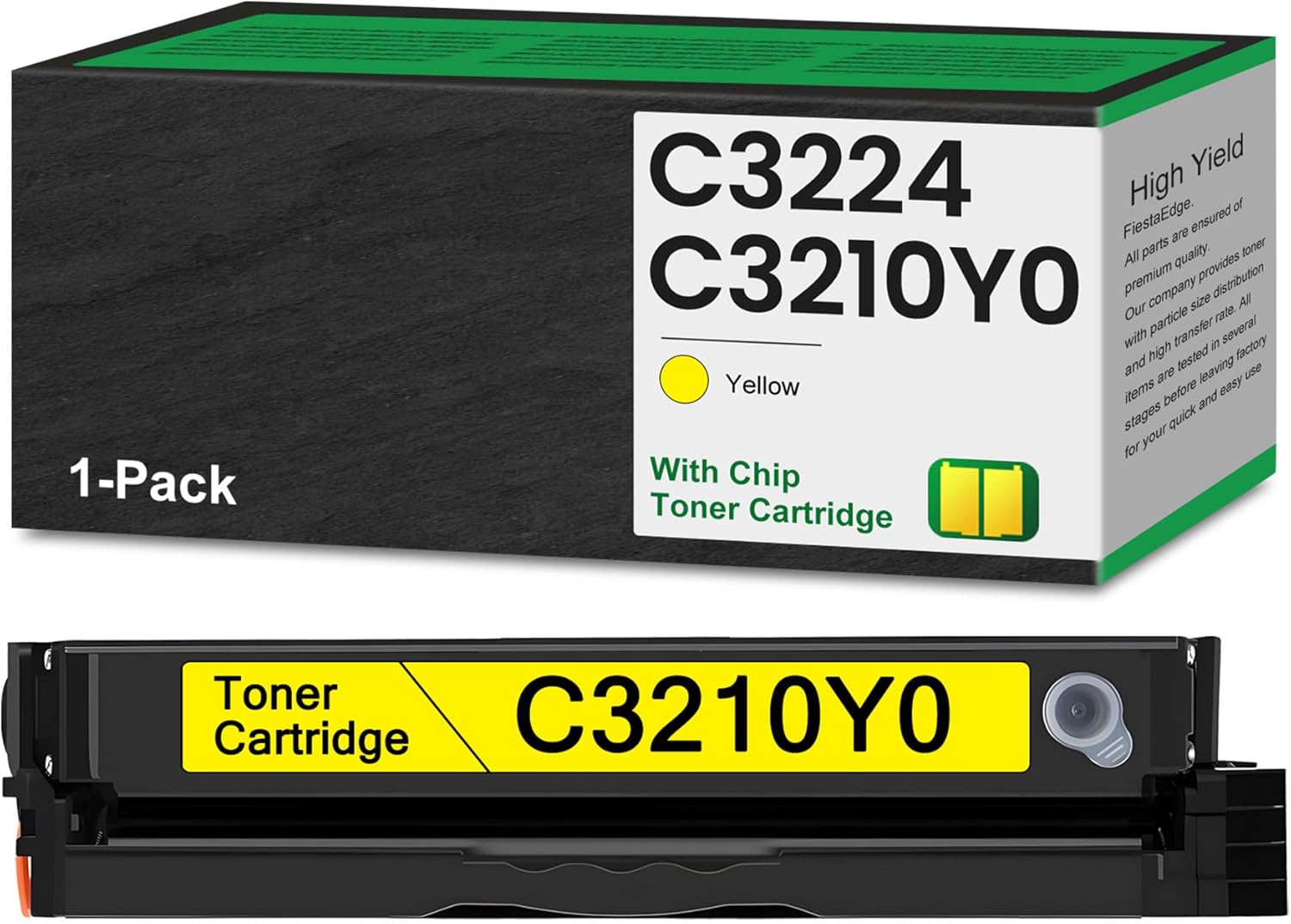 Compatible Lexmark C3210Y0 Yellow Toner Cartridge for C3224, C3326, MC3224, MC3326