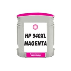 Remanufactured Hewlett Packard C4908AN (HP 940XL Magenta) High Yield Ink Cartridge