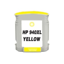 Remanufactured Hewlett Packard C4909AN (HP 940XL Yellow) High Yield Ink Cartridge