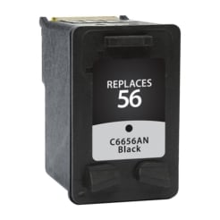 HP 56 (HP C6656AN) Black Remanufactured Ink Cartridge