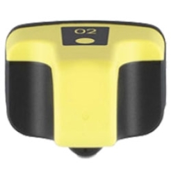 Remanufactured Replacement Yellow Ink Cartridge for C8773WN / HP 02