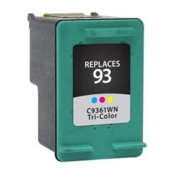 Remanufactured Replacement Tri-Color Ink Cartridge for C9361WN / HP 93
