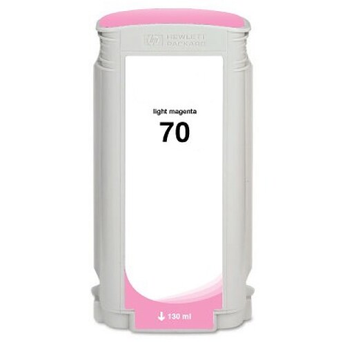 Remanufactured HP C9455A (HP 70) Light Magenta Ink Cartridge