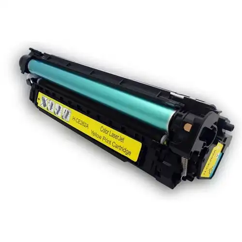Remanufactured Replacement for Hewlett Packard CE262A (HP 648A) Yellow Laser Toner Cartridge