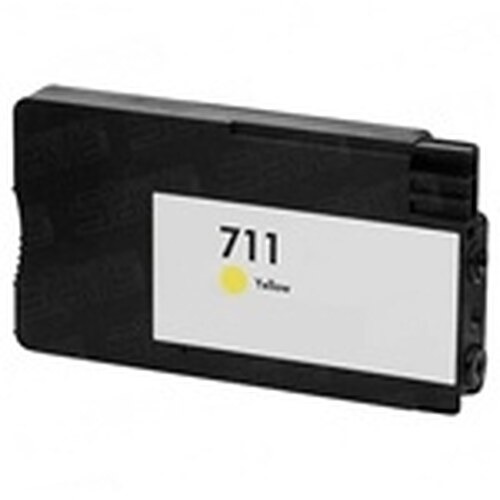 Remanufactured Replacement CZ132A Yellow Ink Cartridge for HP 711