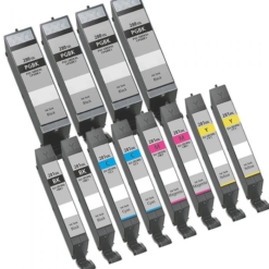 Compatible Canon PGI-280XXL / CLI-281XXL: 4 Pigment Bk PGI-280XXL and 2 Each of CLI-281XXL Bk, C, M, Y (Super HY Set of Ink)