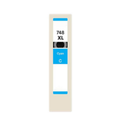 Remanufactured Epson 748XL (T748XL120) Cyan Ink Cartridge