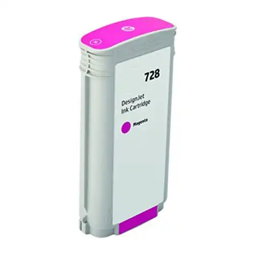 Remanufactured Hewlett Packard (HP) F9J66A (HP 728 Magenta) Ink Cartridge