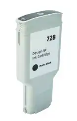Remanufactured Hewlett Packard (HP) F9J68A (HP 728 Black) Ink Cartridge