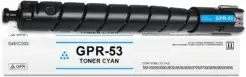 Compatible Canon GPR-53 Cyan Toner Cartridge 8525B003, 19K Pages