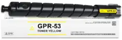 Compatible Canon GPR-53 Yellow Toner Cartridge 8527B003, 19K Pages