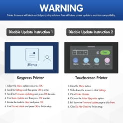 How to prevent HP from blocking cartridges