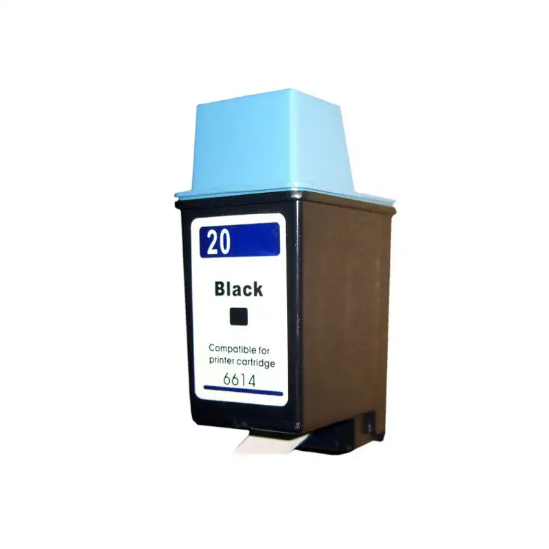 Compatible HP 20 (C6614DN) InkJet Cartridge, Black 600 Yield