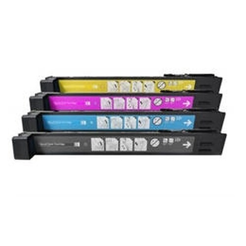 Remanufactured Replacement for HP 824A (Black, Cyan, Magenta, Yellow) Laser Toner Cartridge Set of 4