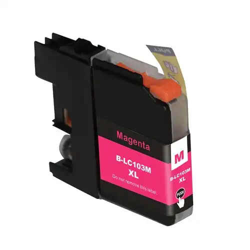 Compatible Brother LC103M High-Yield Magenta Ink Cartridge