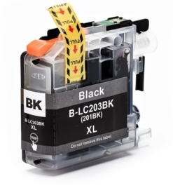 Compatible Brother LC203BK High Yield Black Ink Cartridge