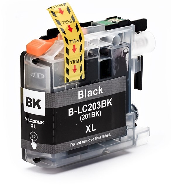 Compatible Brother LC203BK High Yield Black Ink Cartridge
