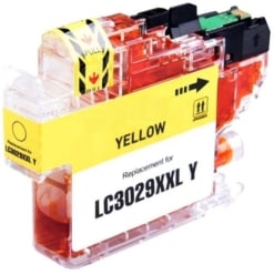 Compatible Brother LC3029Y Super High-Yield Yellow Ink Cartridge