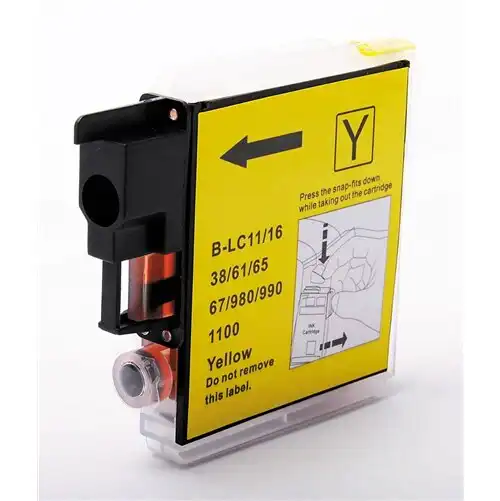 Compatible Brother LC61Y Yellow Ink Cartridge