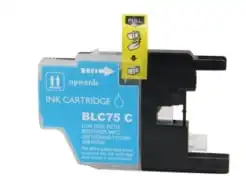 Compatible Brother LC75C XL High Yield Cyan Ink Cartridge