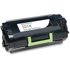 Compatible Lexmark 52D1X00 Extra High Yield Black Toner Cartridge (MS811/MS812 Series) (45K Page Yield)